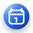 Book appointment calendar icon